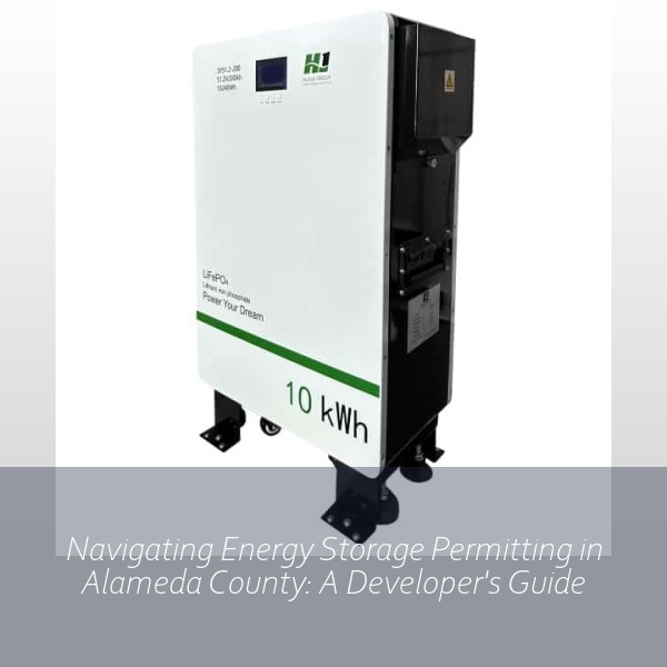 Navigating Energy Storage Permitting in Alameda County: A Developer's Guide